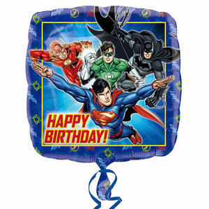 Justice League Happy Birthday 18" Foil Balloon