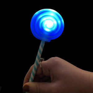 Light Up Lollipop Pen - Blue