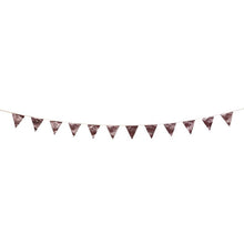 Luxe Pink Glitter Bunting