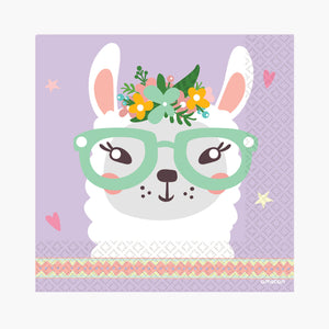 Llama Luncheon Napkins