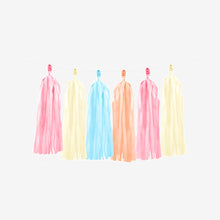 Mix Light Colors Tassel Garland