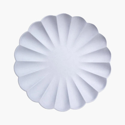 Large Multicolour Compostable Plates by Meri Meri