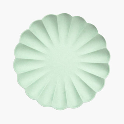 Large Multicolour Compostable Plates by Meri Meri