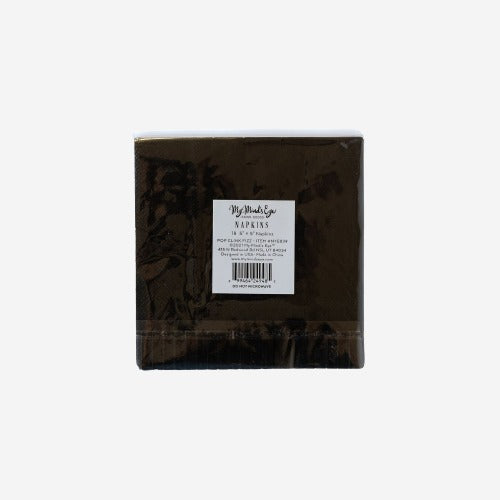 Pop Clink Fizz Fringed Cocktail Napkins