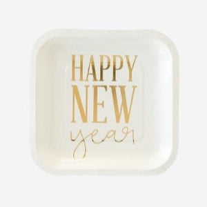 Happy New Year Plate