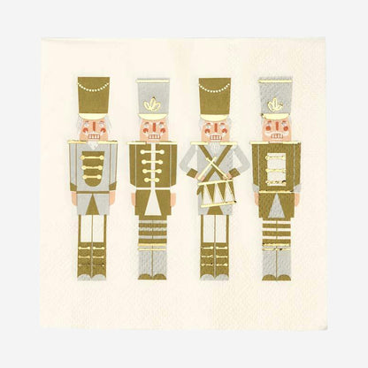Botanical Nutcracker Cocktail Napkin
