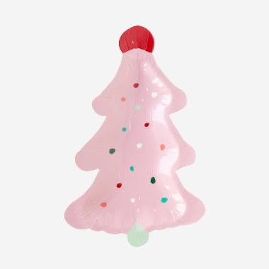 Oui Party Christmas Frosting Tree Plate