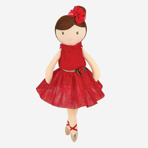 Evie Christmas Ballerina Soft Toy