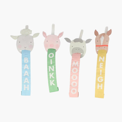 On The Farm Party Blowers