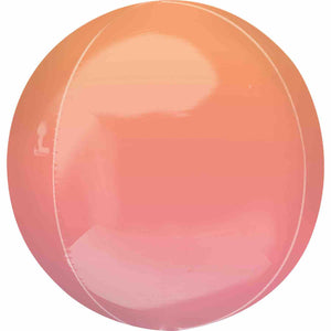 Ombre Red & Orange Orbz Balloon