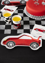 Party Racer Car Shaped Plates