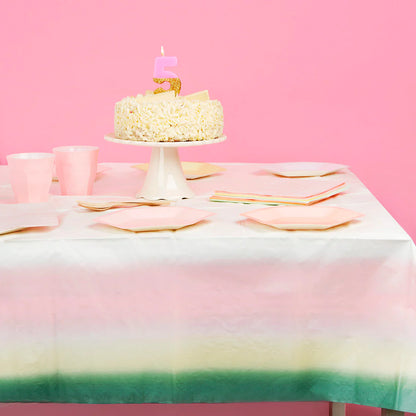 Pastel Ombre Table Cover