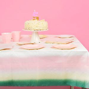 Pastel Ombre Table Cover