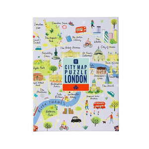 Map Jigsaw Puzzle London 250 pieces
