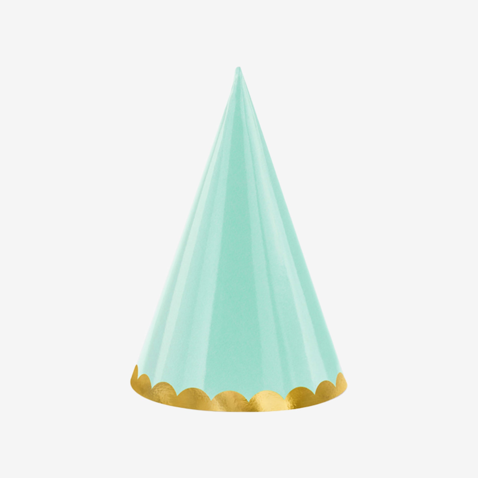 Colorful Party Hats mint green