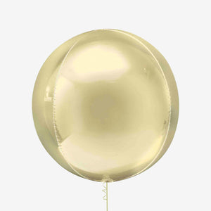 Pastel Yellow Orbz Balloon