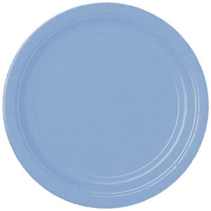 Pastel Blue Paper Plates (8 pack)