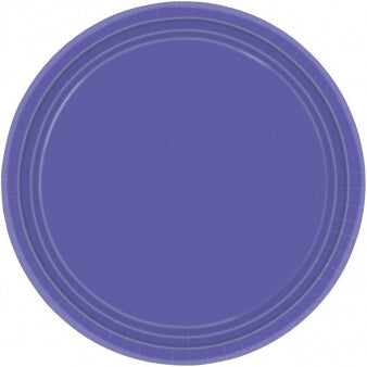 Purple Paper Plates (8 pack)