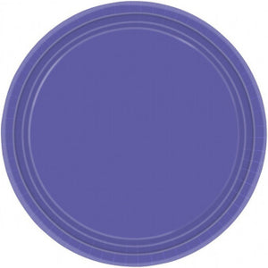 Purple Paper Plates (8 pack)