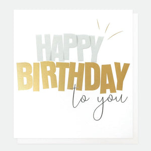 Happy Birthday Card