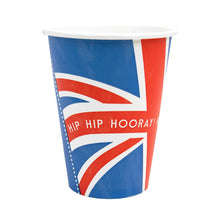 Royal Union Jack Jubilee Paper Cups - 8 Pack