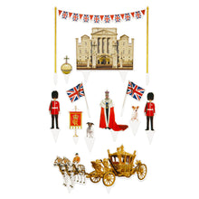 Royal Coronation Cake Toppers