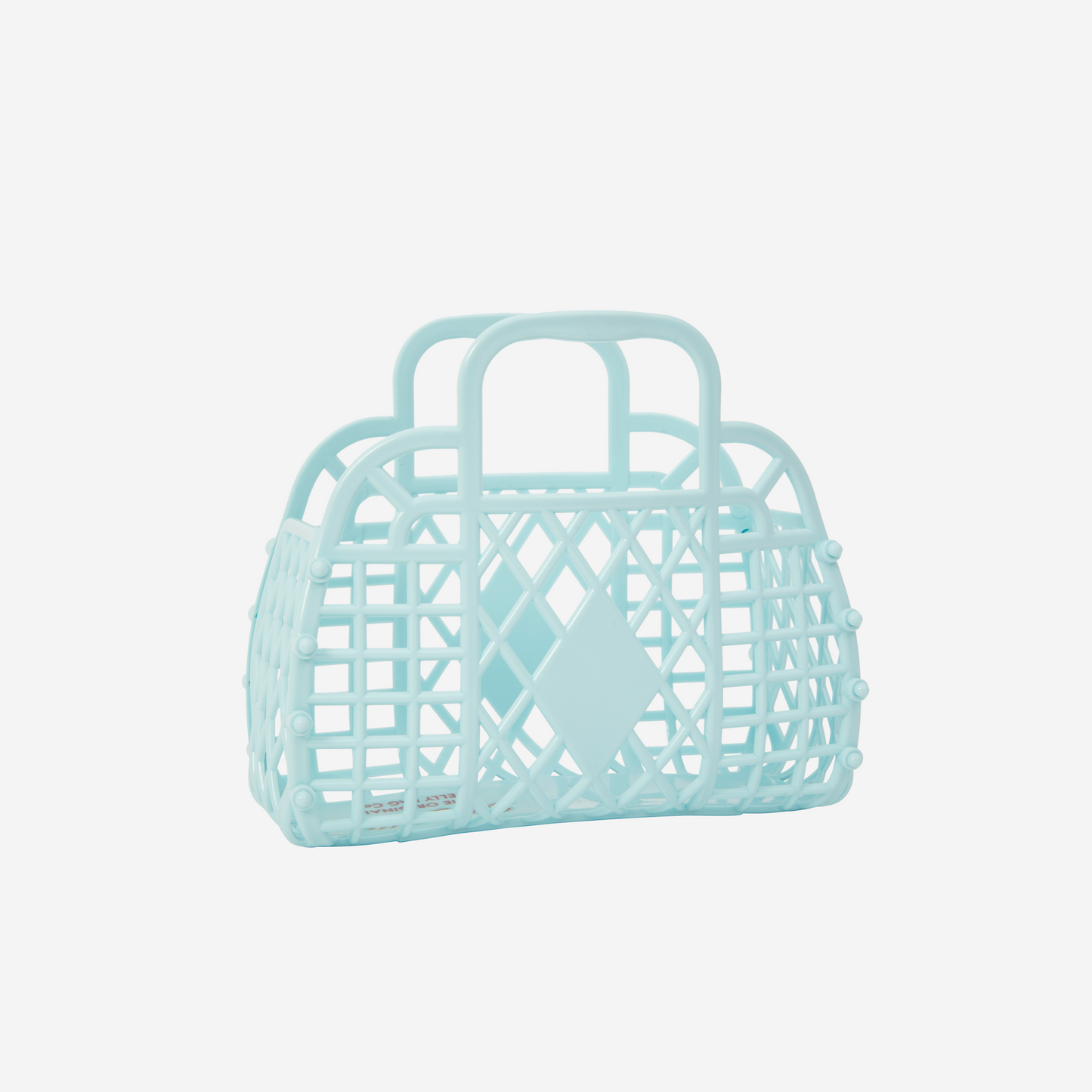 Retro Basket Jelly Bag - Mini | Blue