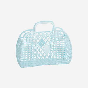 Retro Basket Jelly Bag - Small | Blue
