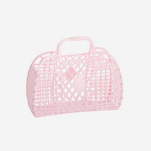 Retro Basket Jelly Bag - Small | Pink