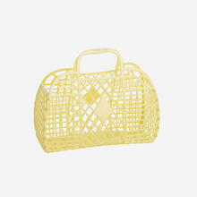 Retro Basket Jelly Bag - Small | Yellow