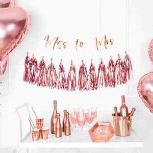 Rose Gold Tassel Garland