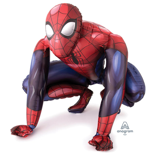 Giant Spiderman Airwalker Inflated Foil Balloon