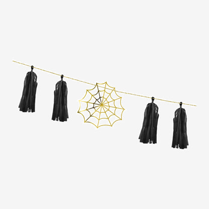 Spiderwebs Paper garland