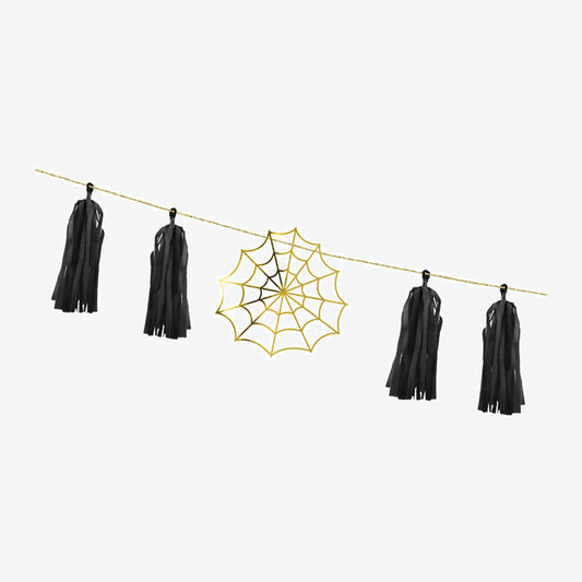 Spiderwebs Paper garland