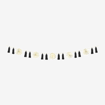 Spiderwebs Paper garland