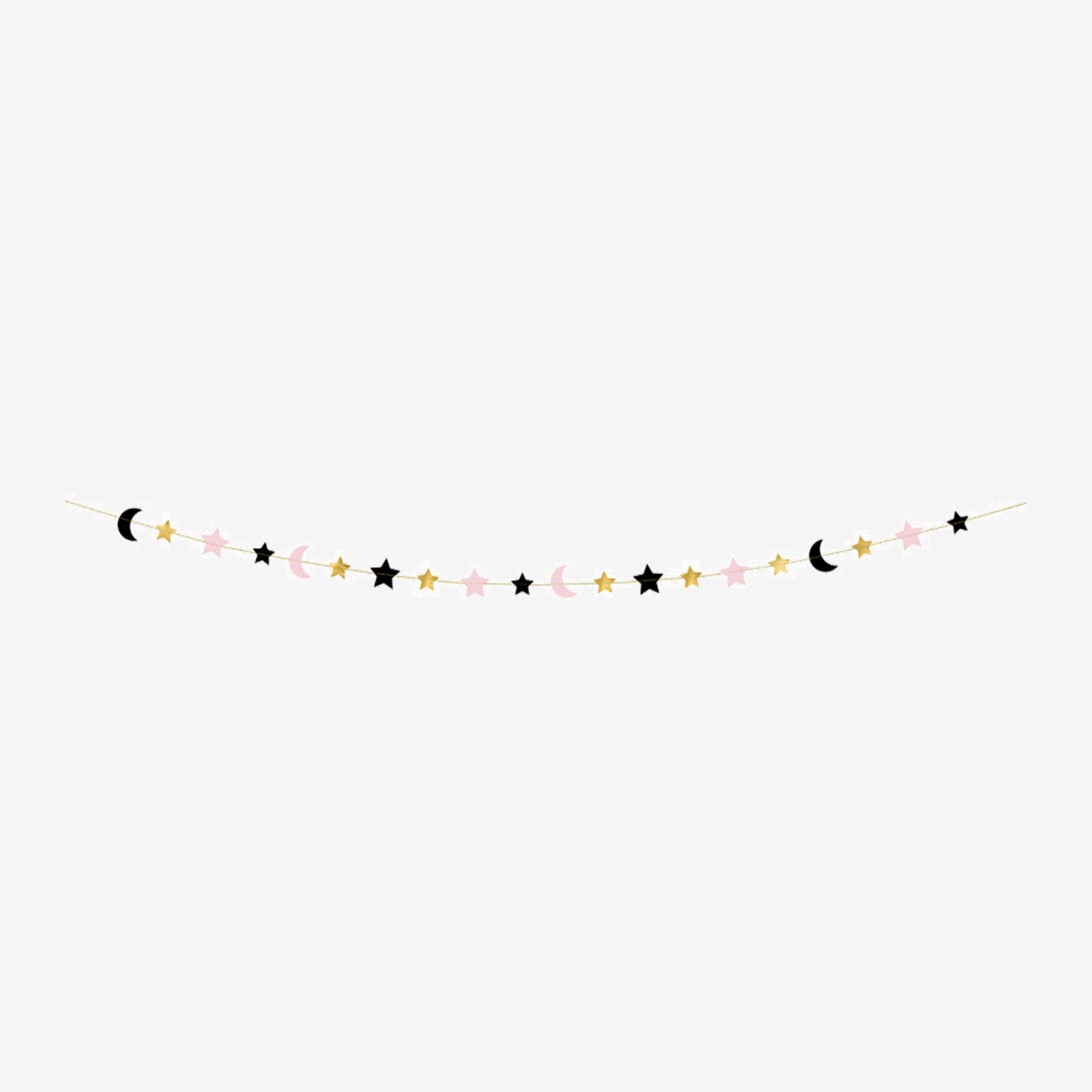 Stars and moons Garland