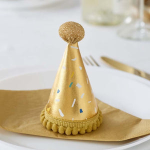 Luxe Gold Mini Party Hat