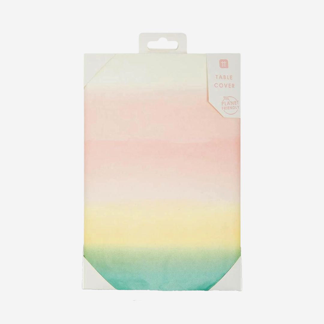 Pastel Ombre Table Cover
