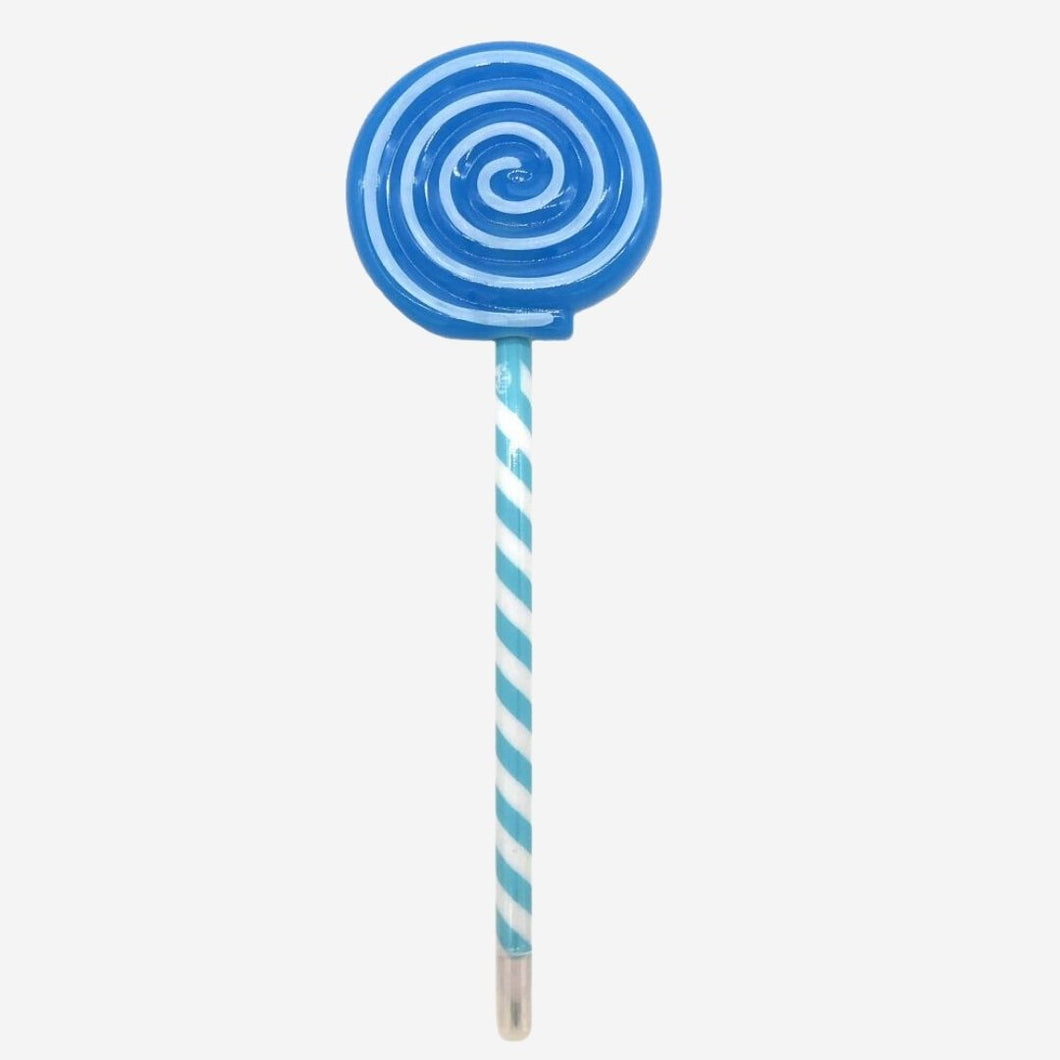 Light Up Lollipop Pen - Blue