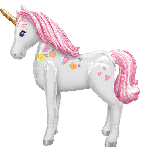 Magical Unicorn Airwalker Inflated Foil Balloon
