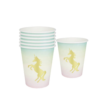 We Heart Unicorns Paper Cups