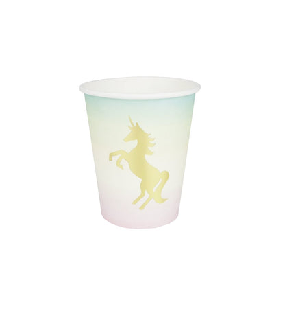 We Heart Unicorns Paper Cups
