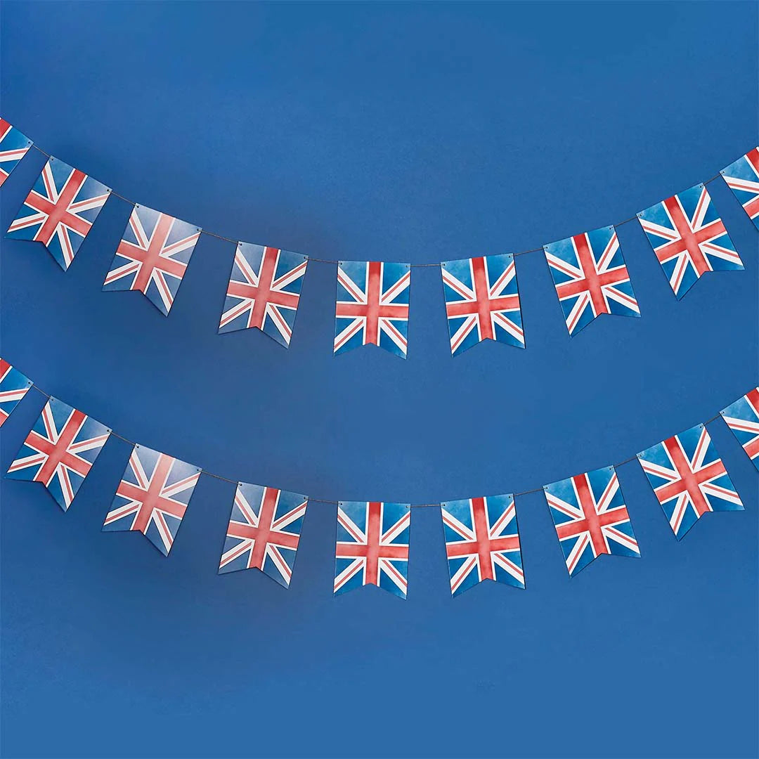 Union Jack Flag Bunting 3M