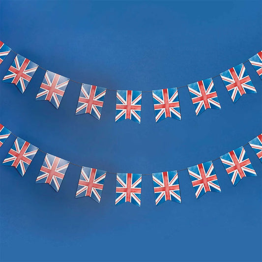 Union Jack Flag Bunting 3M