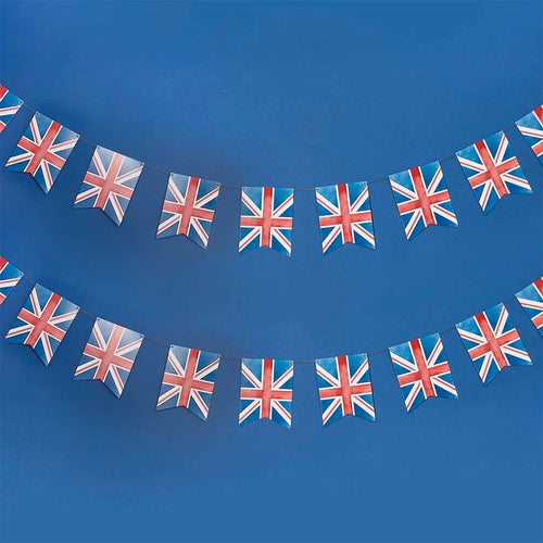 Union Jack Flag Bunting 3M