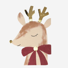 Reindeer With Bow Napkins
