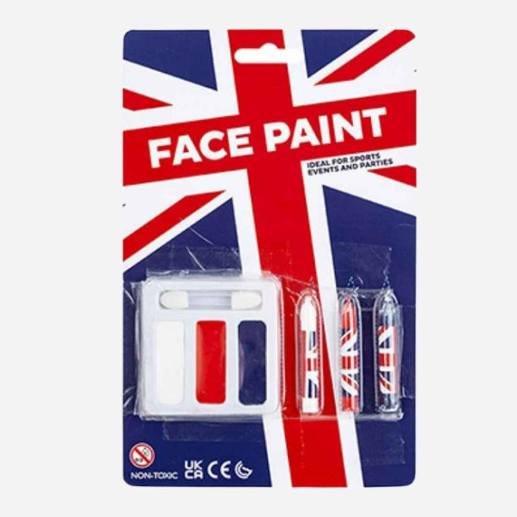 Union Jack Face Paint