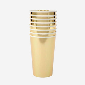 Gold Highball Cups