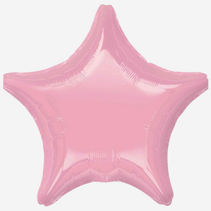 Pastel Pink Star Foil Balloon