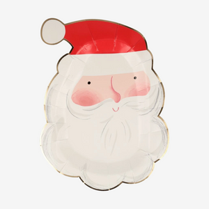 Jolly Santa Plates